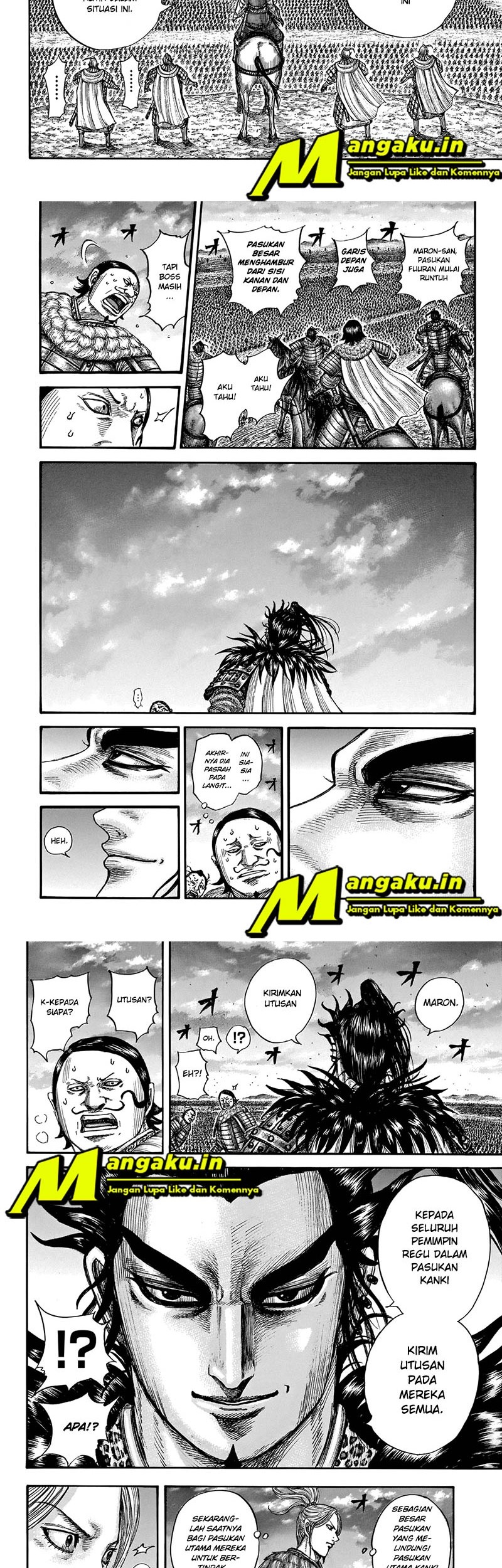 Kingdom Chapter 724 Gambar 8