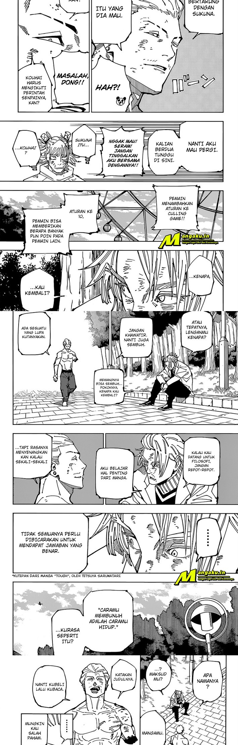 Jujutsu Kaisen Chapter 190 Gambar 5
