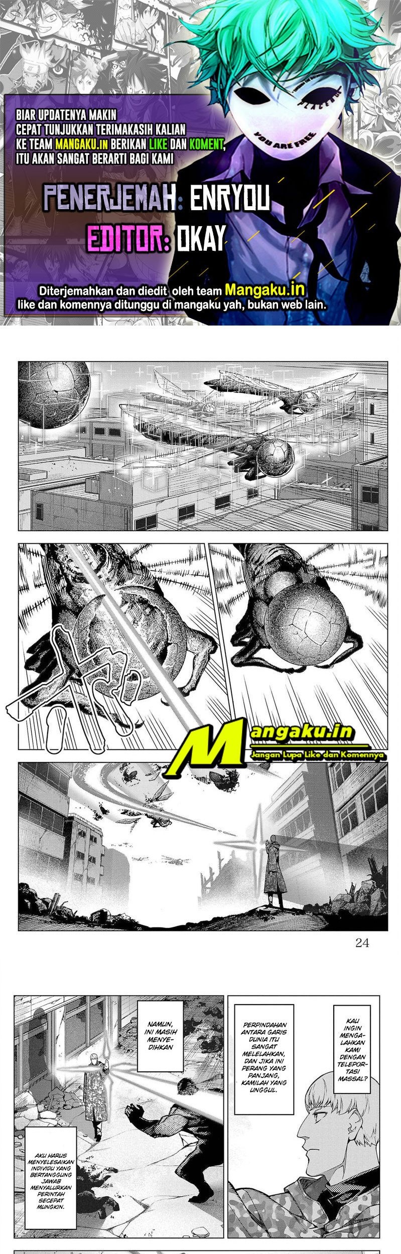 Komik Darwins Game Chapter 101.2 gambar nomor 1