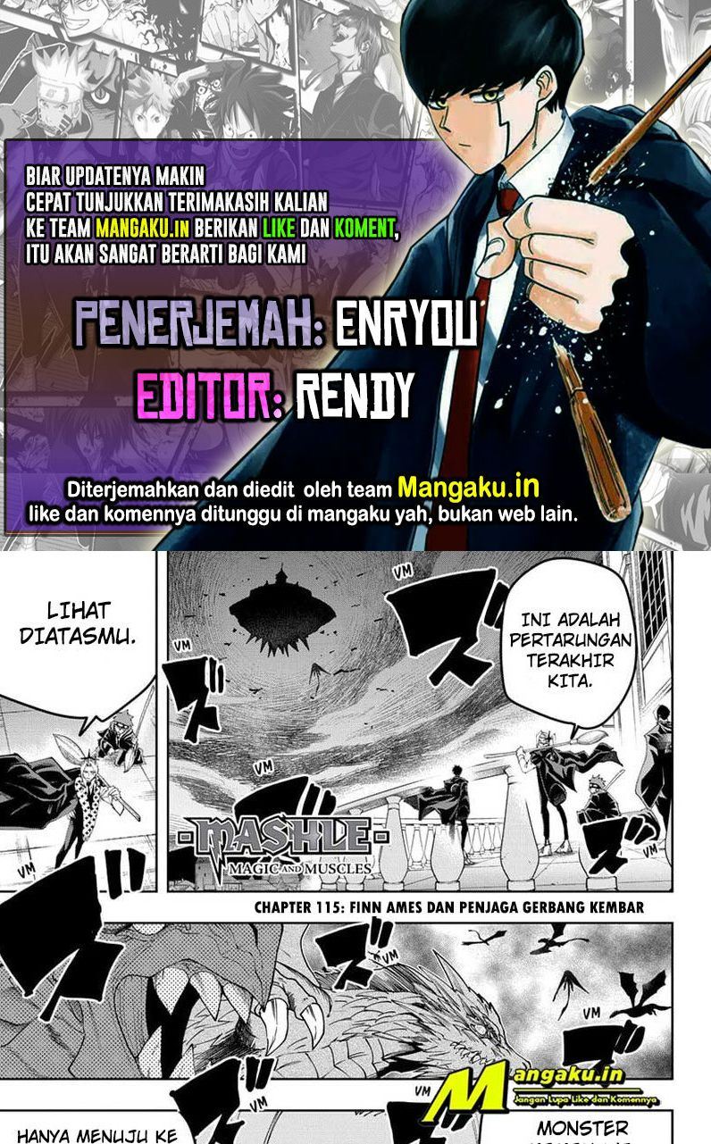 Komik Mashle: Magic and Muscles Chapter 115 gambar nomor 1