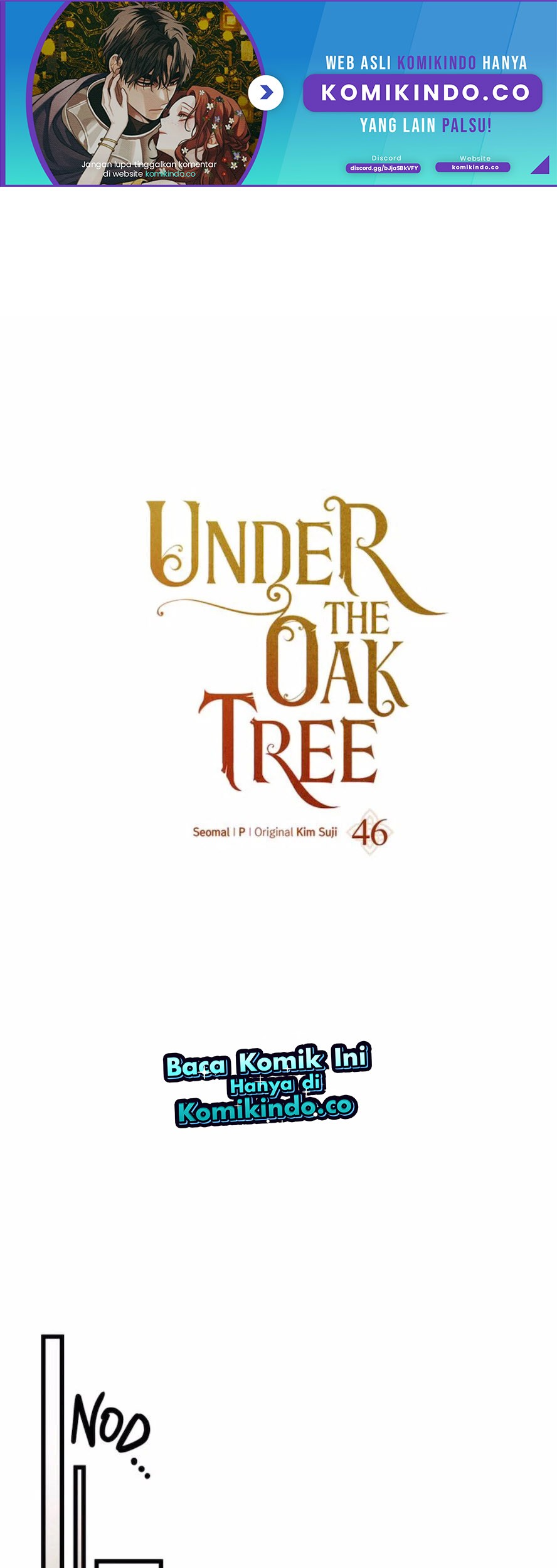 Manhwa Under the Oak Tree Chapter 46 gambar nomor 2