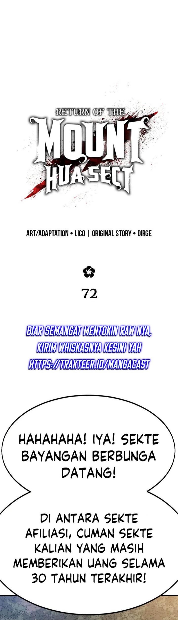 Return of the Flowery Mountain Sect Chapter 72 Gambar 52