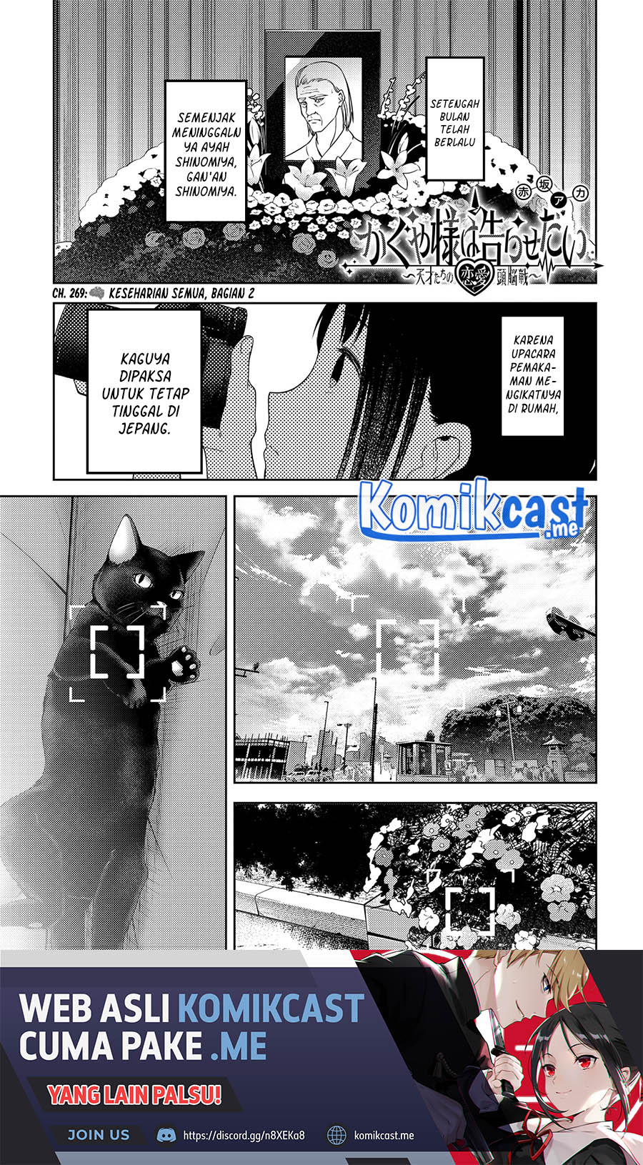 Manga Kaguya-sama wa Kokurasetai – Tensai-tachi no Renai Zunousen Chapter 269 gambar nomor 2