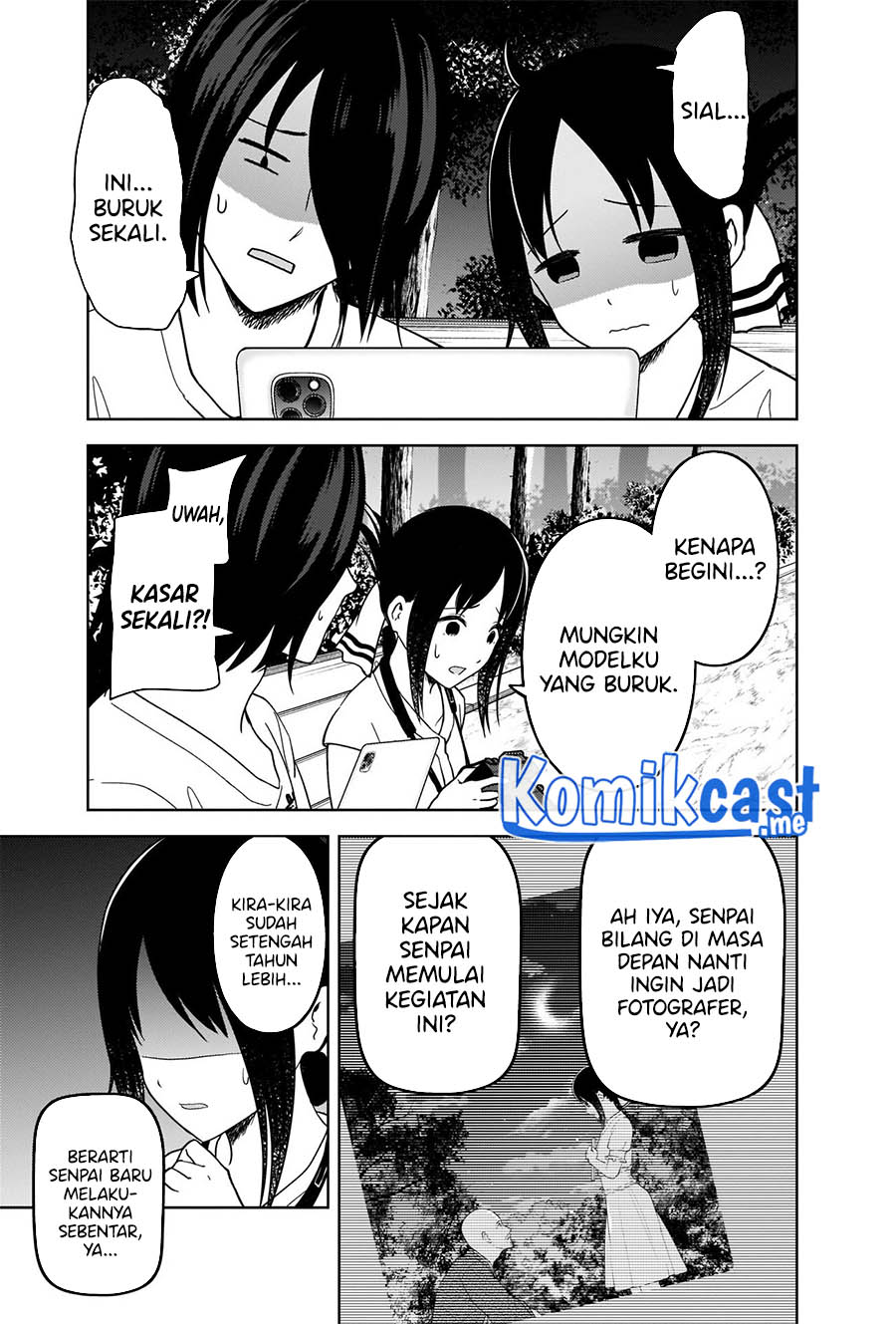 Kaguya-sama wa Kokurasetai – Tensai-tachi no Renai Zunousen Chapter 269 Gambar 6