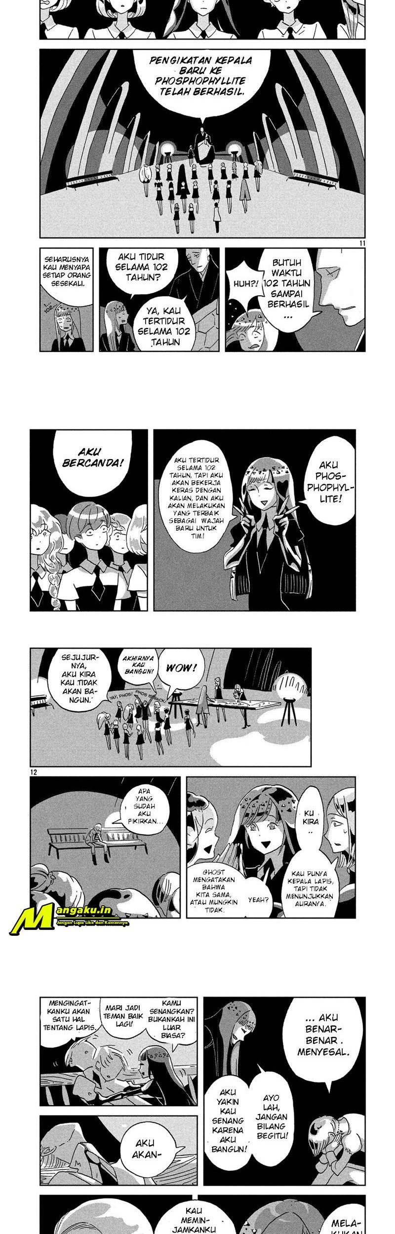 Houseki no Kuni Chapter 46 Gambar 6