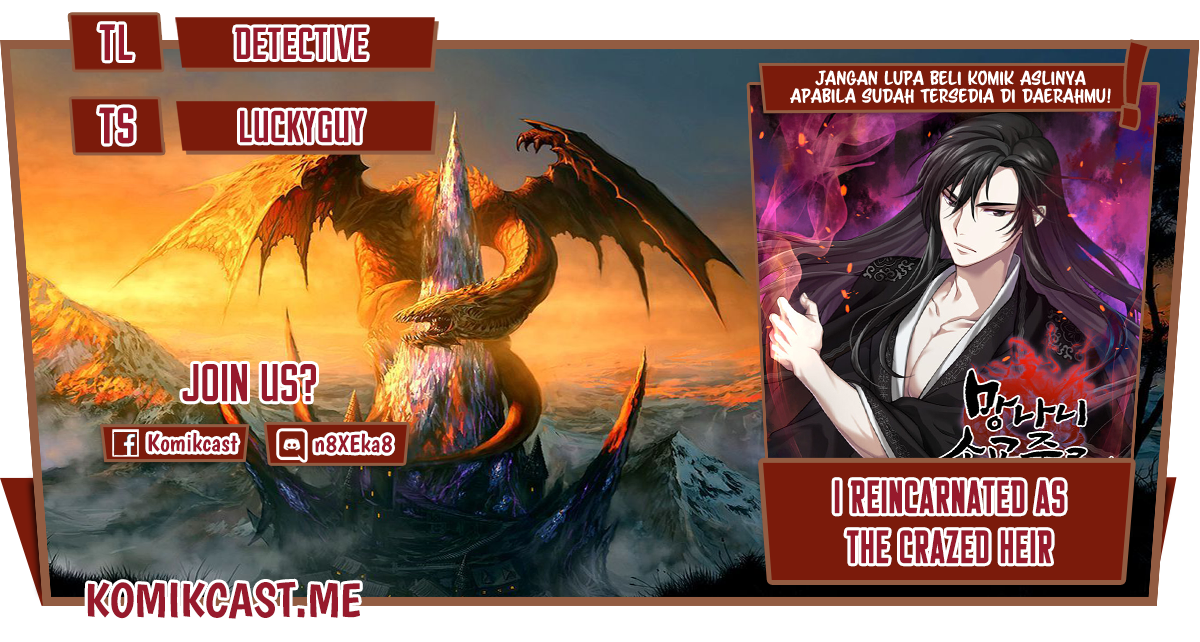 Komik I Reincarnated As The Crazed Heir Chapter 55 gambar nomor 1