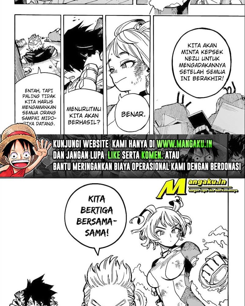 Boku no Hero Academia Chapter 359 Gambar 17