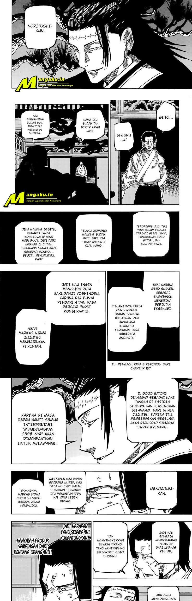 Jujutsu Kaisen Chapter 191 Gambar 3