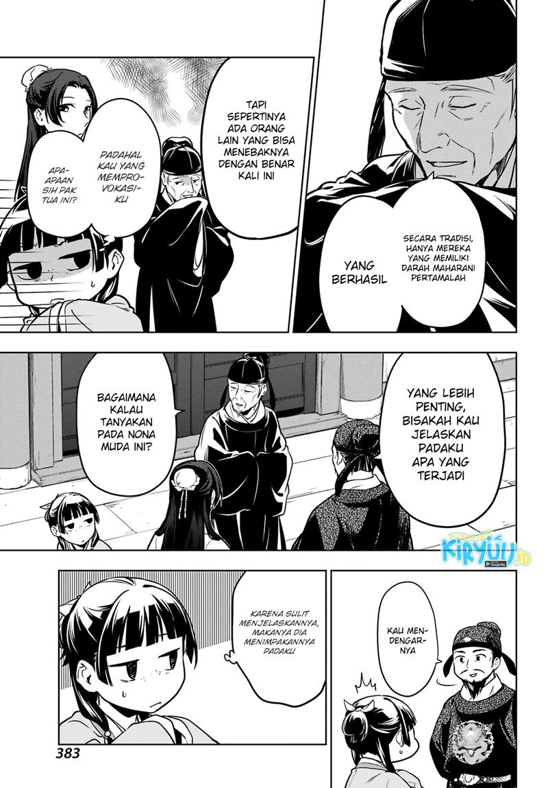 Kusuriya no Hitorigoto Chapter 53.2 Gambar 14