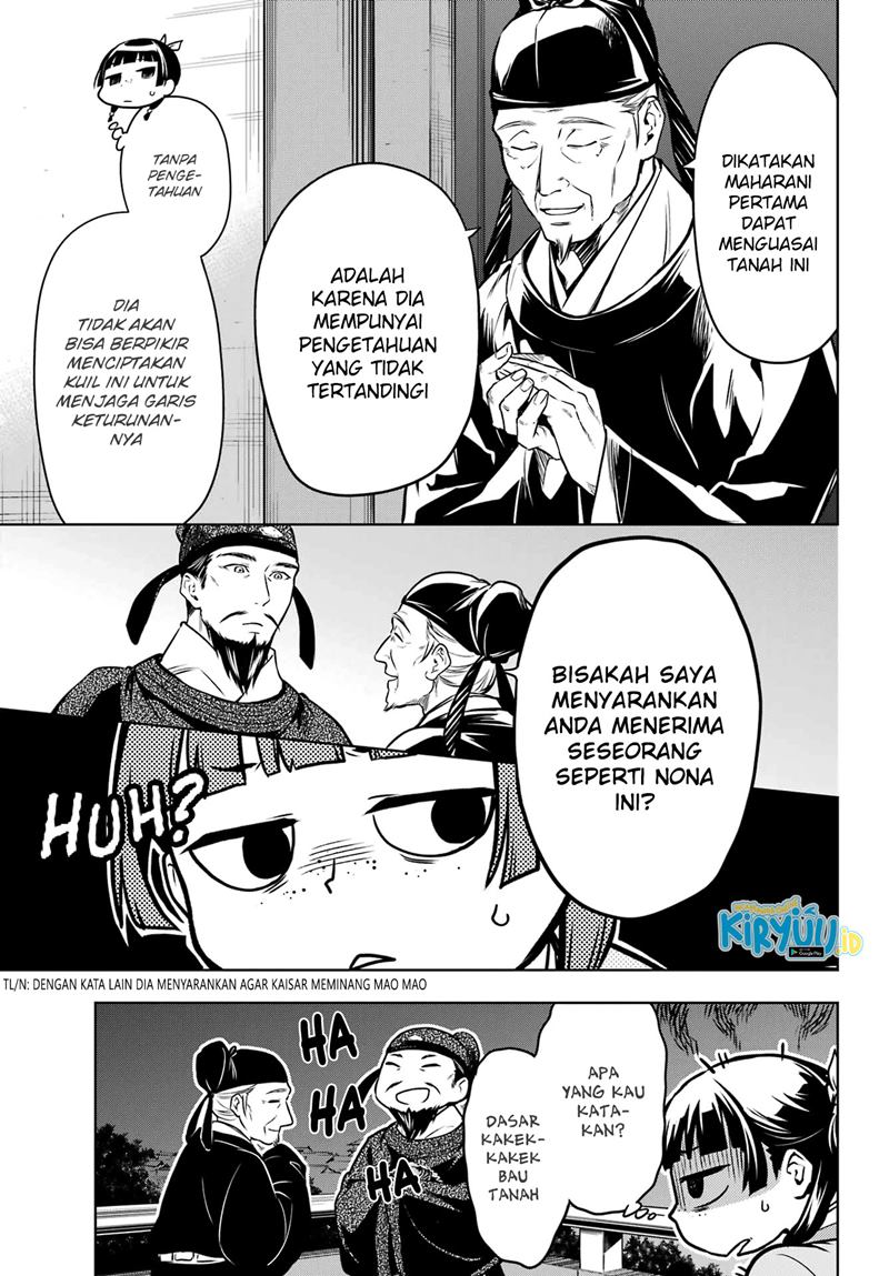 Kusuriya no Hitorigoto Chapter 53.2 Gambar 24