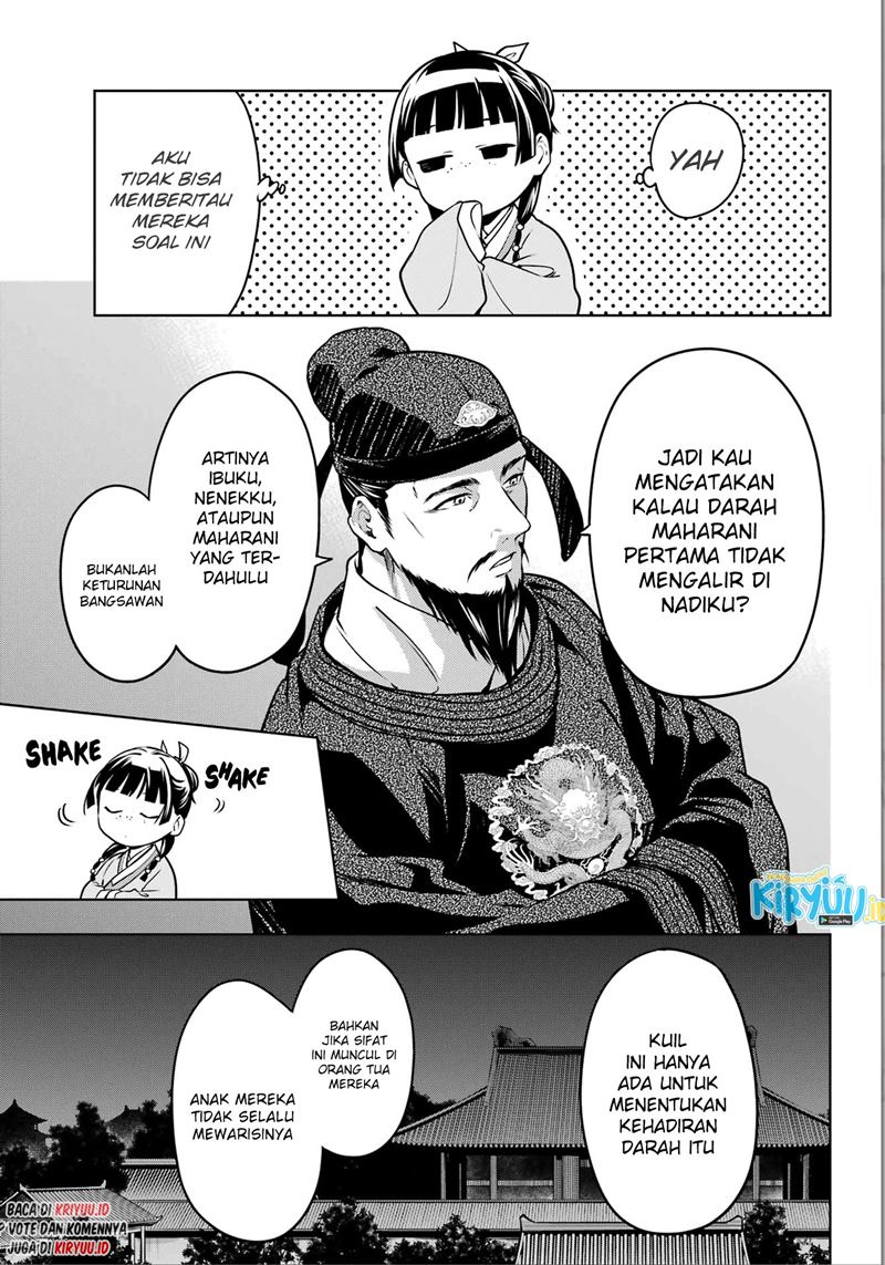 Kusuriya no Hitorigoto Chapter 53.2 Gambar 22