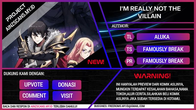 Komik I’m Really Not The Villain Chapter 10 gambar nomor 1