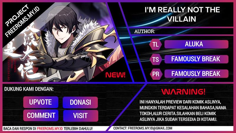 Komik I’m Really Not The Villain Chapter 07 gambar nomor 1