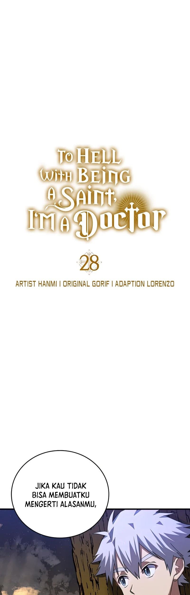 Manhwa To Hell With Being a Saint, I’m a Doctor Chapter 28 gambar nomor 2