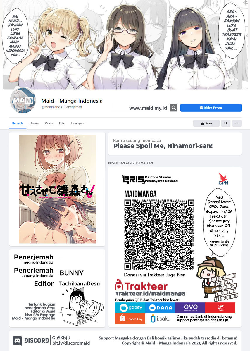 Manga Please Spoil Me, Hinamori-san! Chapter 04 gambar nomor 2