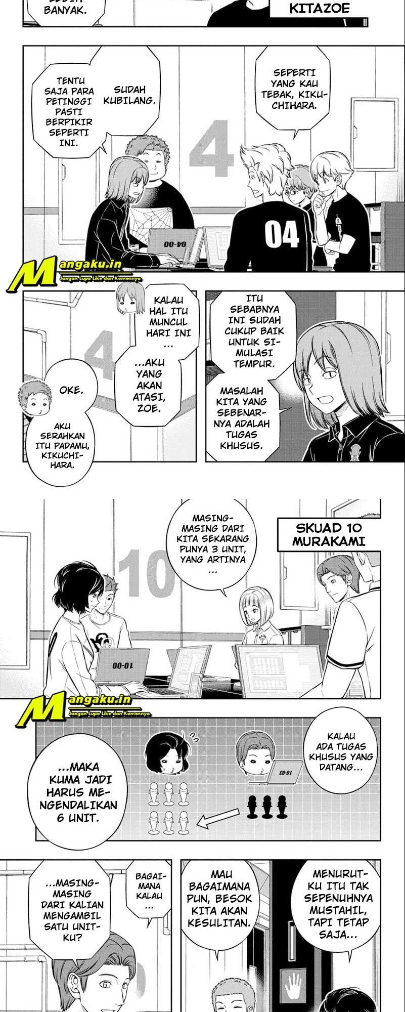 Manga World Trigger Chapter 224 gambar nomor 2