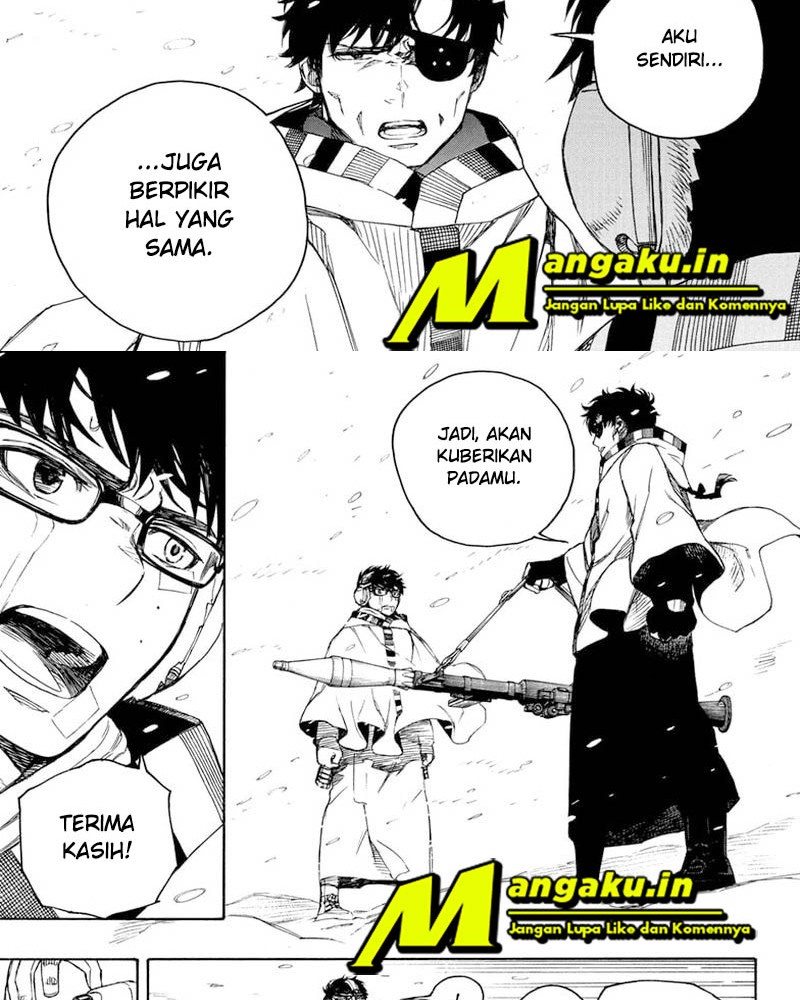 Ao no Exorcist Chapter 135.1 Gambar 13