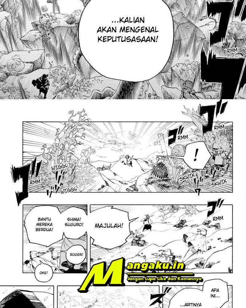 Ao no Exorcist Chapter 135.1 Gambar 6