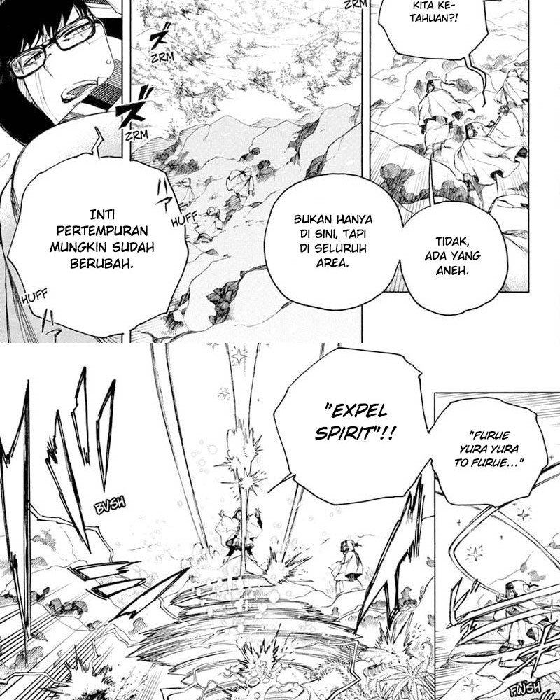 Ao no Exorcist Chapter 135.1 Gambar 7