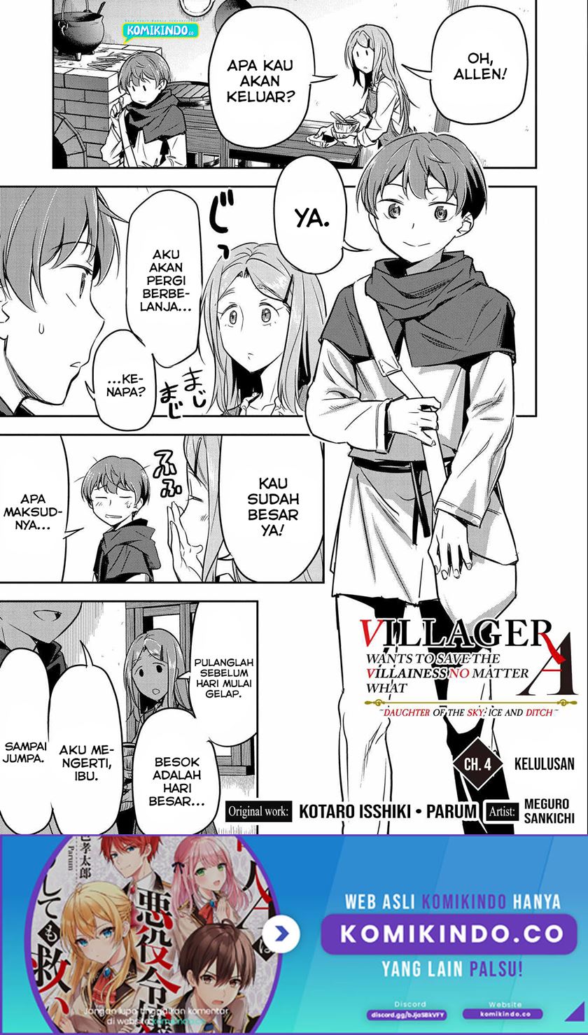 Manhua Villager A Wants to Save the Villainess no Matter What! Chapter 04 gambar nomor 2
