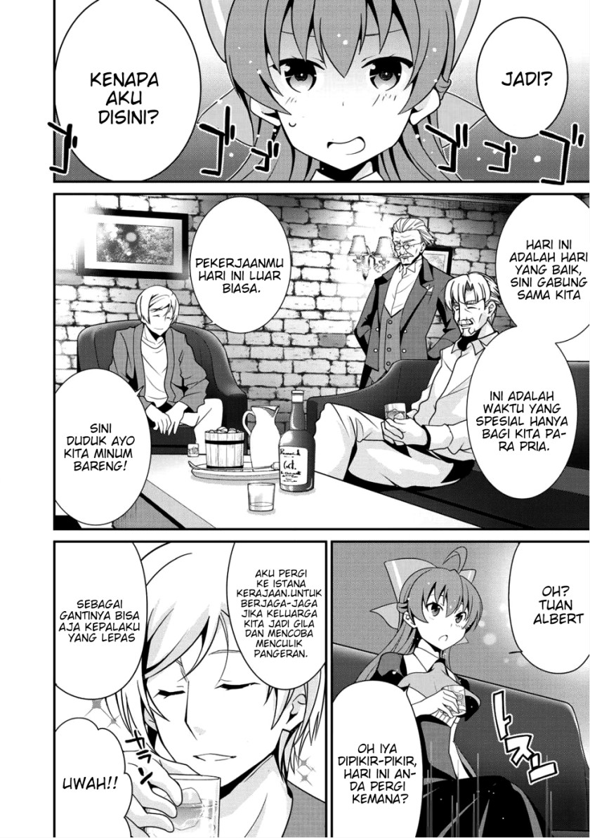Saikyou no Kurokishi Sentou Maid ni Tenshoku shimashita Chapter 08 Gambar 23