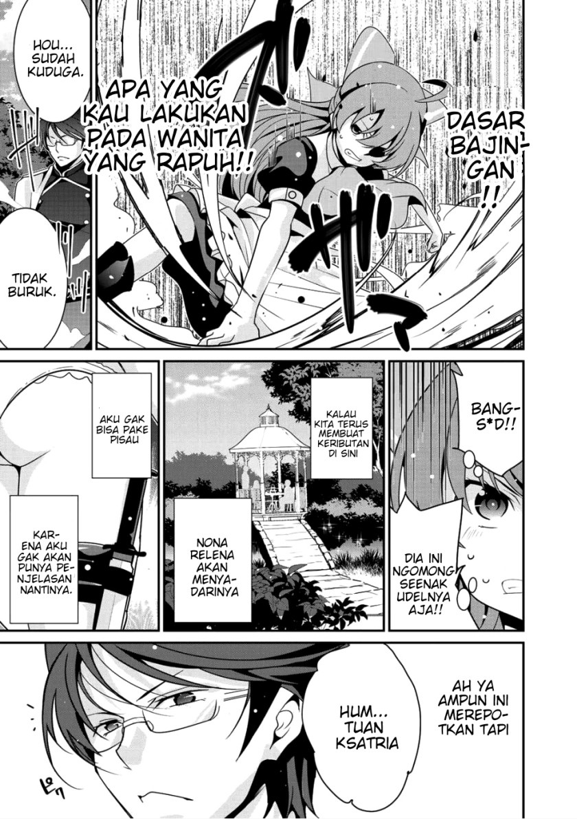 Saikyou no Kurokishi Sentou Maid ni Tenshoku shimashita Chapter 08 Gambar 6