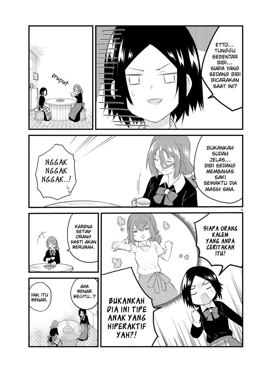 Koe ga dasenai Shoujo wa “Kanojo ga Yasashisugiru” to Omotte iru Chapter 95 Gambar 5