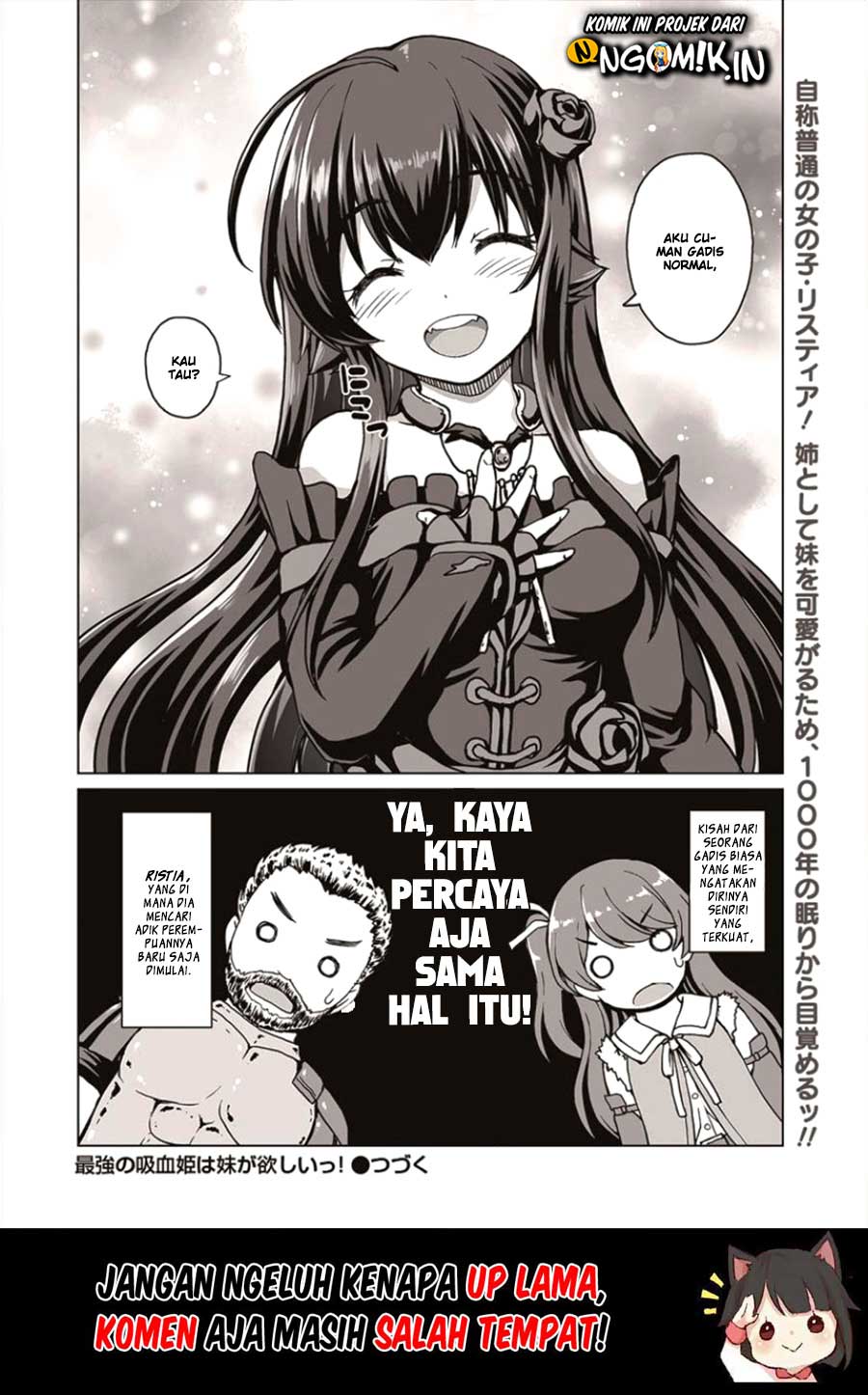 Saikyou no Kyuuketsuhime wa Imouto ga Hoshii!! Chapter 01 Gambar 27