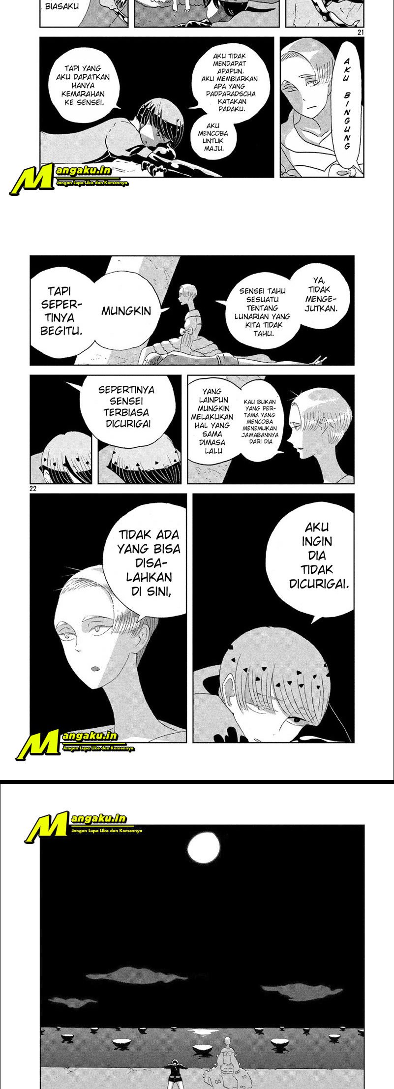 Houseki no Kuni Chapter 50 Gambar 12