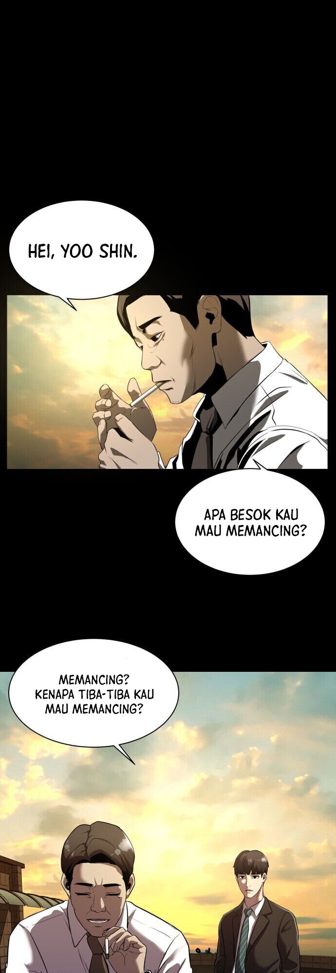 Manhwa Surviving as a Fish Chapter 02 gambar nomor 2
