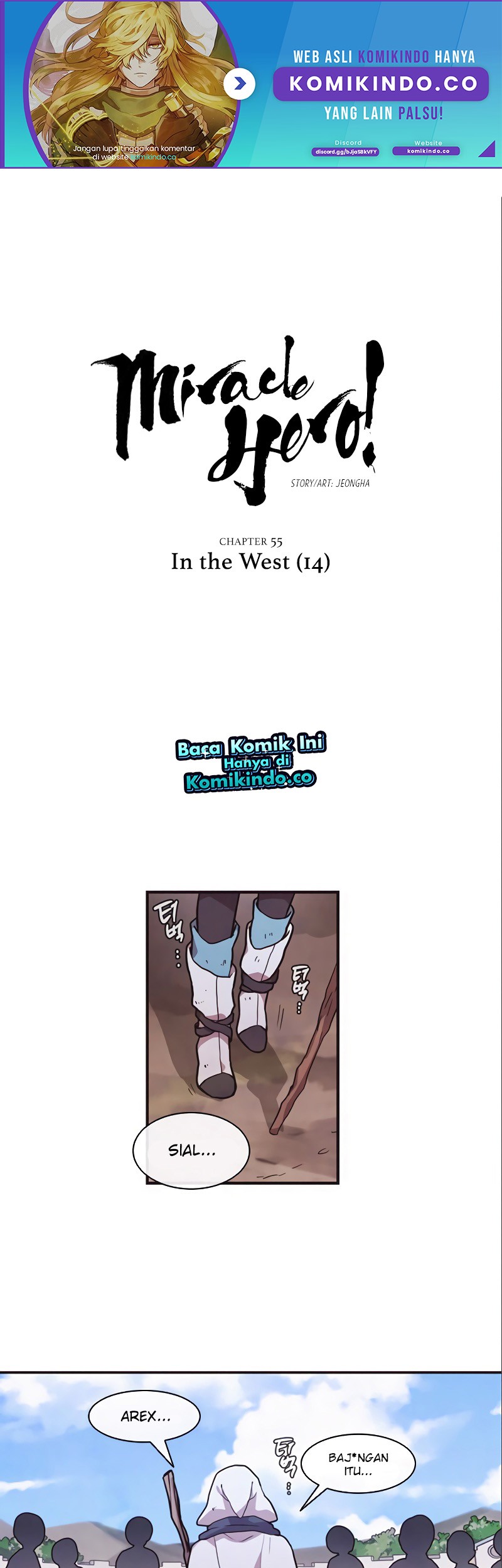 Manhwa Miracle Hero! Chapter 55 gambar nomor 2