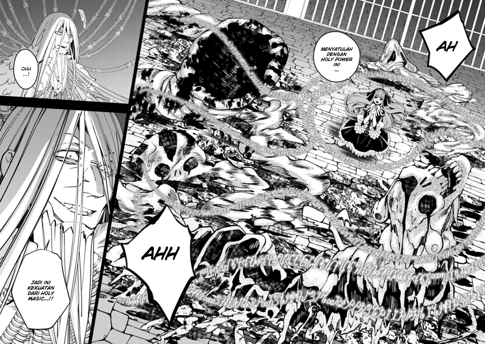 Fukushuu o Koinegau Saikyou Yuusha wa, Yami no Chikara de Senmetsu Musou Suru Chapter 55 Gambar 12