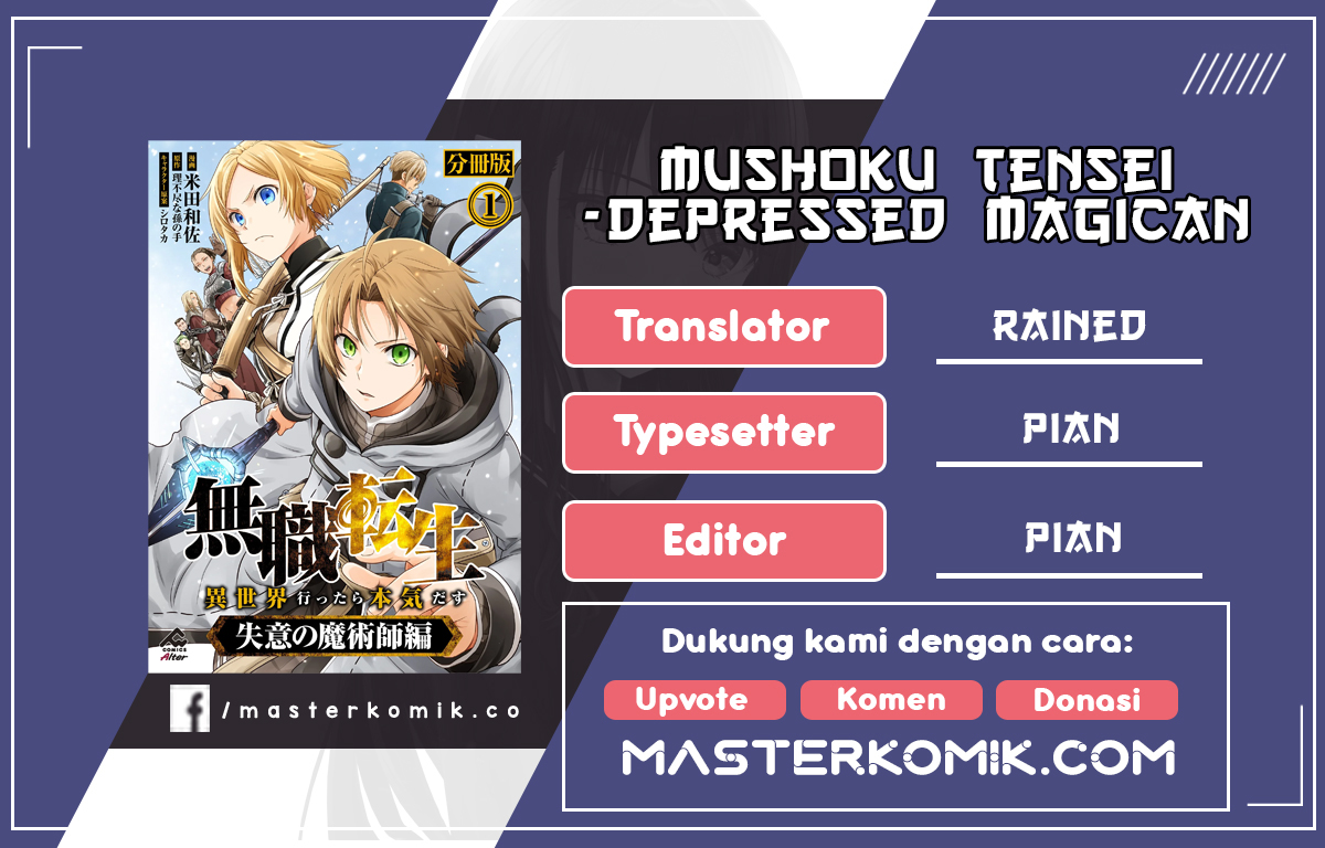 Komik Mushoku Tensei – Depressed Magician Arc Chapter 02 gambar nomor 1