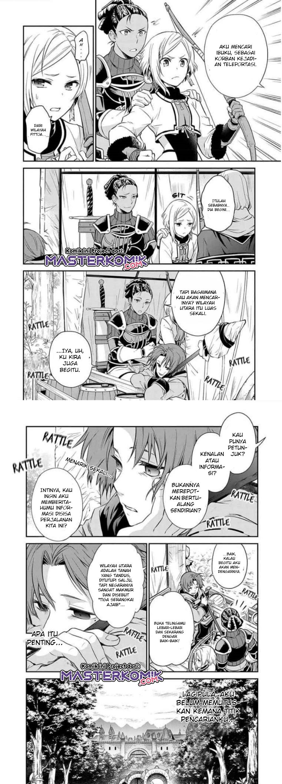 Manga Mushoku Tensei – Depressed Magician Arc Chapter 01.2 gambar nomor 2