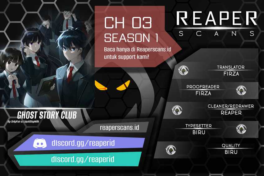 Komik Ghost Story Club Chapter 3 gambar nomor 1