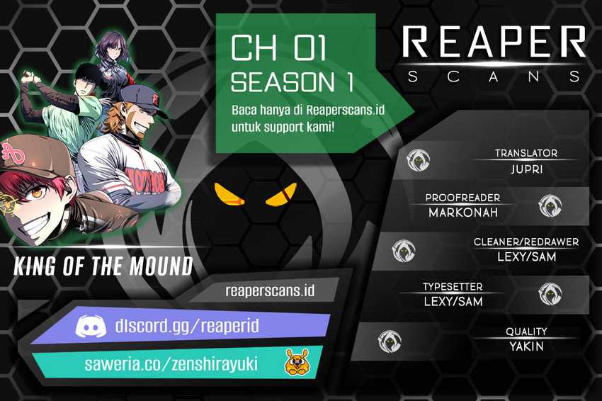 Komik King of The Mound Chapter 01 gambar nomor 1