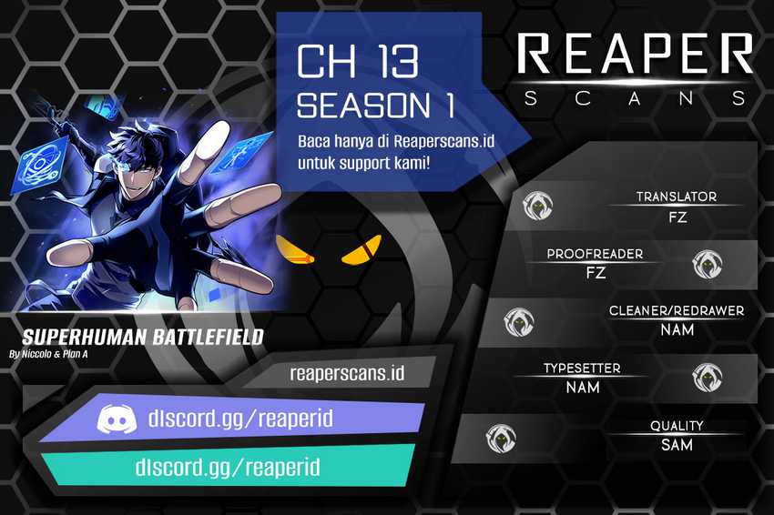 Komik Superhuman Battlefield Chapter 13 gambar nomor 1