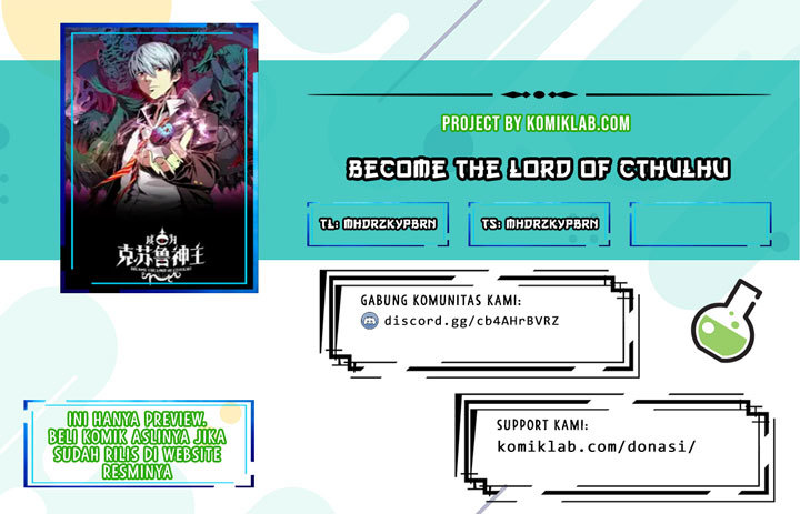 Komik Become The Lord Of Cthulhu Chapter 02 gambar nomor 1