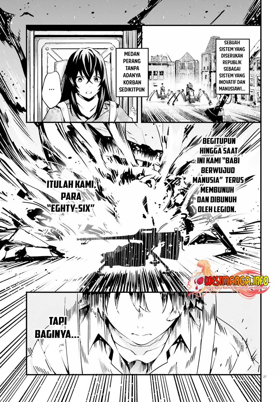 86 – Eighty Six – Fragmental Neoteny Chapter 01 Gambar 25