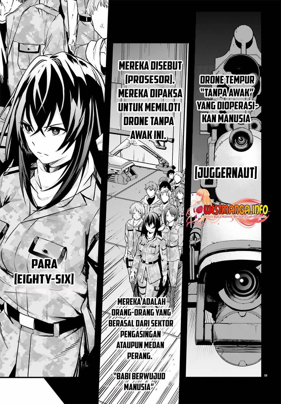 86 – Eighty Six – Fragmental Neoteny Chapter 01 Gambar 9