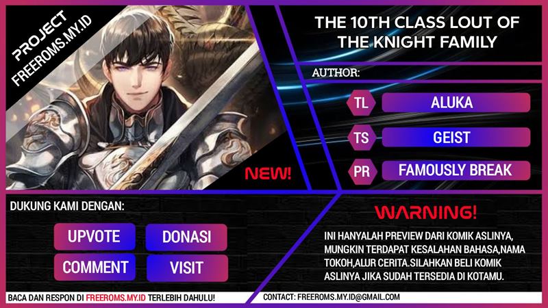 Komik The 10th Class Lout of the Knight Family Chapter 03 gambar nomor 1