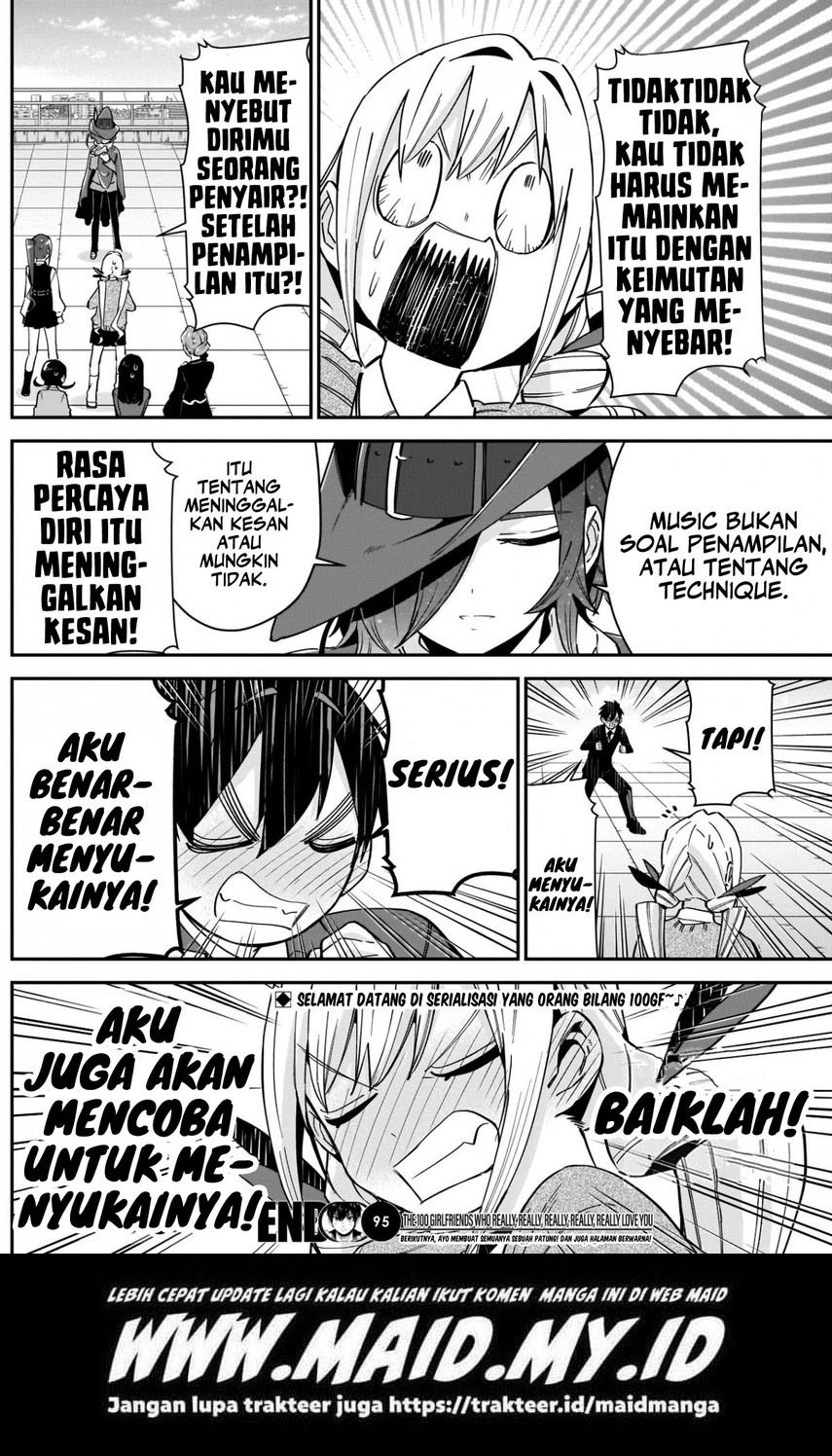 Kimi no Koto ga Dai Dai Dai Dai Daisuki na 100-ri no Kanojo Chapter 95 Gambar 20