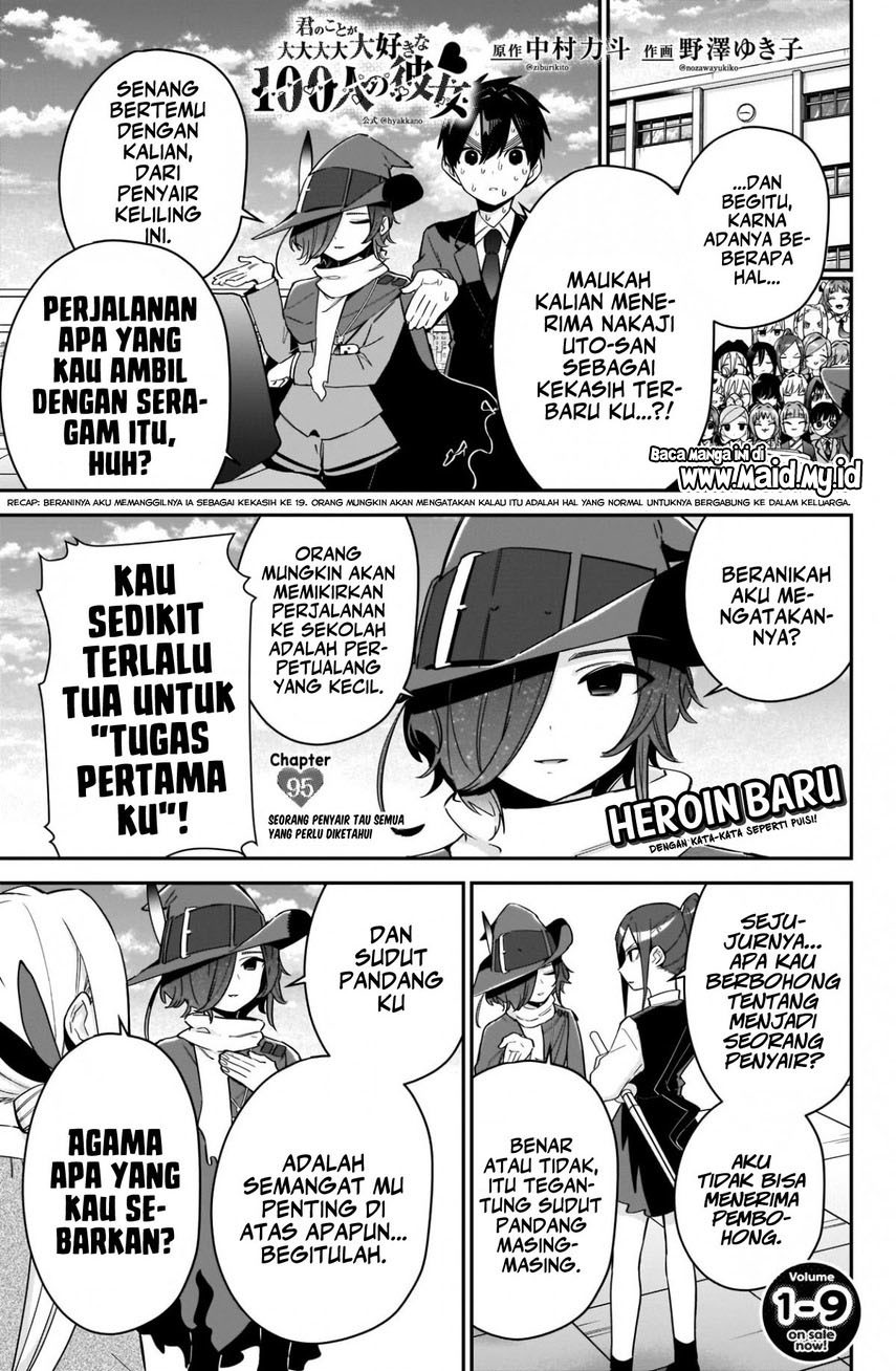 Kimi no Koto ga Dai Dai Dai Dai Daisuki na 100-ri no Kanojo Chapter 95 Gambar 3