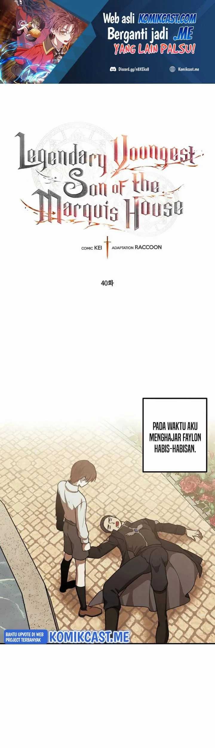 Manhwa Legendary Youngest Son of the Marquis House Chapter 40 gambar nomor 2