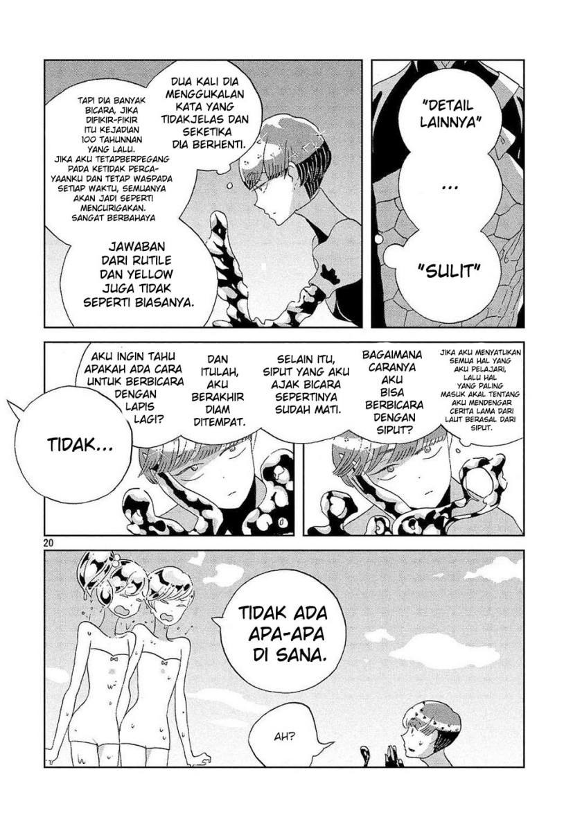 Houseki no Kuni Chapter 49 Gambar 20