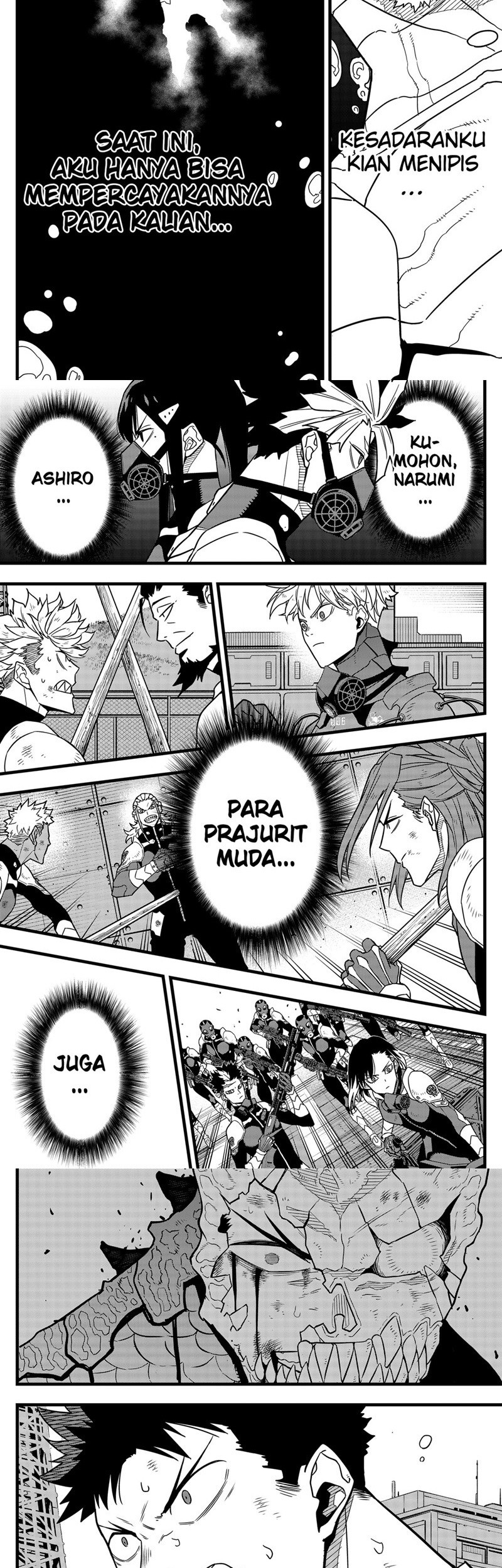 8Kaijuu Chapter 68 Gambar 13