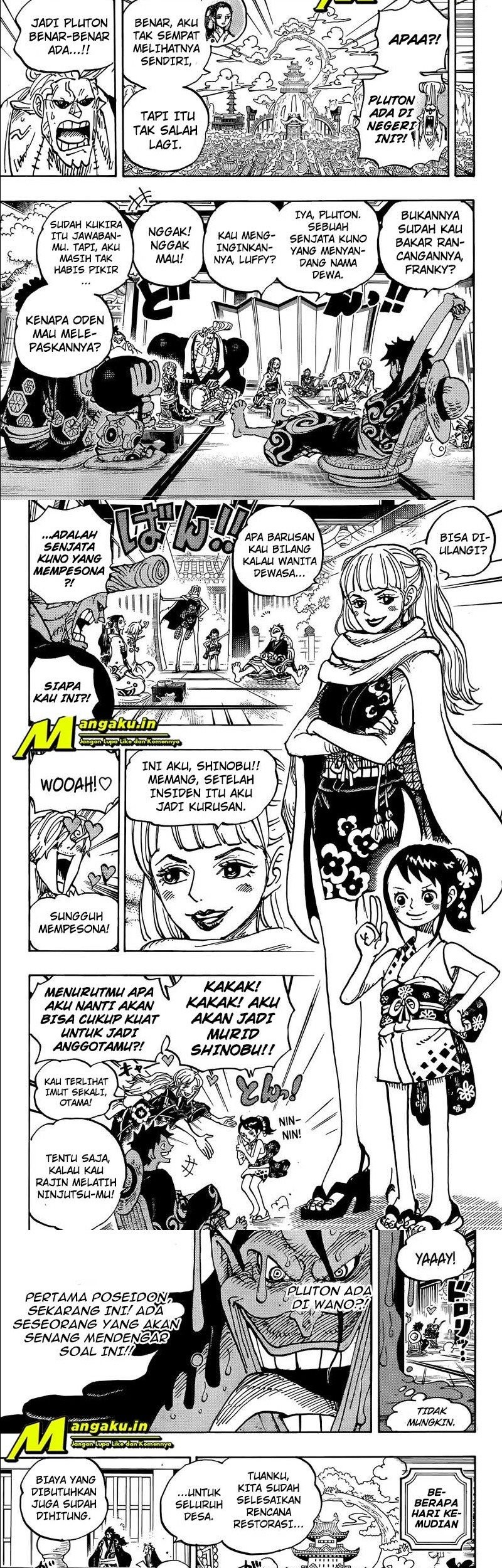 One Piece Chapter 1056 Gambar 5