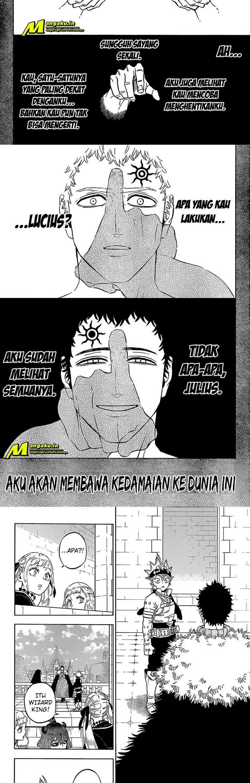 Manga Black Clover Chapter 333 gambar nomor 2