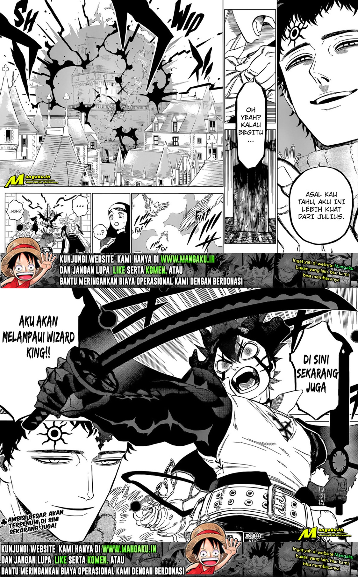 Black Clover Chapter 333 Gambar 8