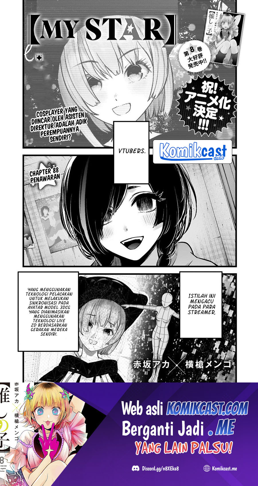 Manga Oshi no Ko Chapter 88 gambar nomor 2